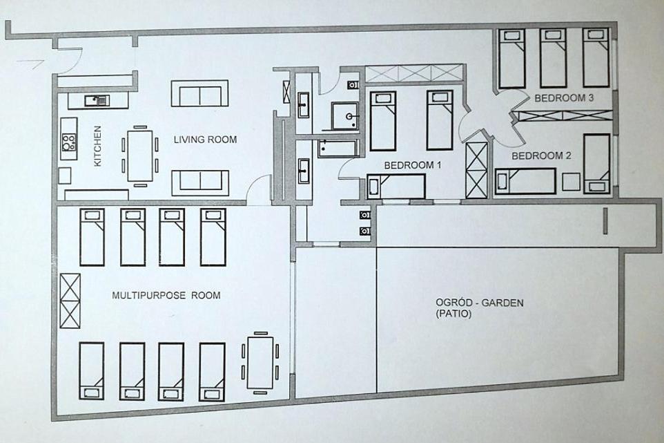 Apartment With Garden In City Center Krakow Luaran gambar